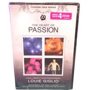 Louie Giglio The Heart of Passion Mint Dvd 2009 4 Disc Set Passion Talk Entmt